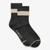 Clearance Varley Kerry Plush Roll Top Sock Charcoal/Sandshell
