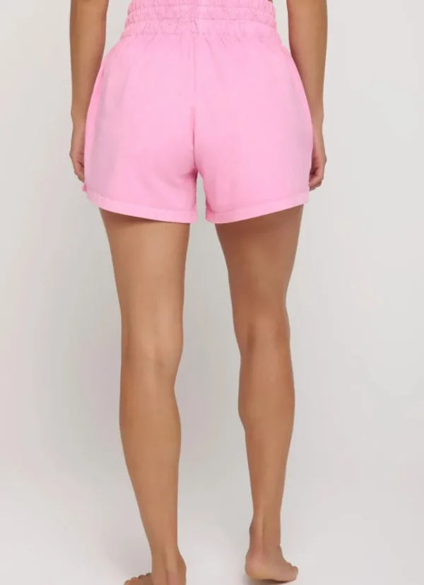 New Spiritual Gangster Kia Mid Rise Short Neon Rose