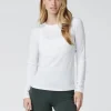 Clearance vuori Long Sleeve Luxe Crew White