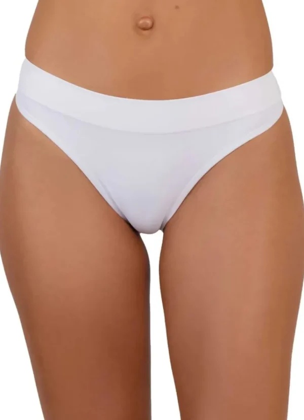 Outlet LDMA Low Hide Thong White