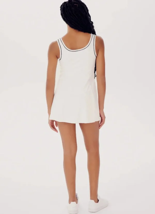 Outlet Splits59 Martina Rigor Dress With Piping White