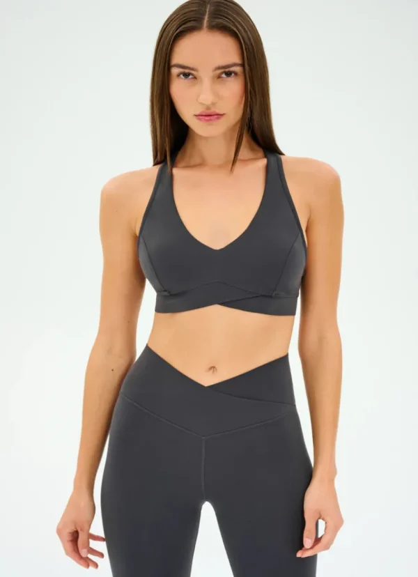 Hot Splits59 Mia Rigor Bra Graphite