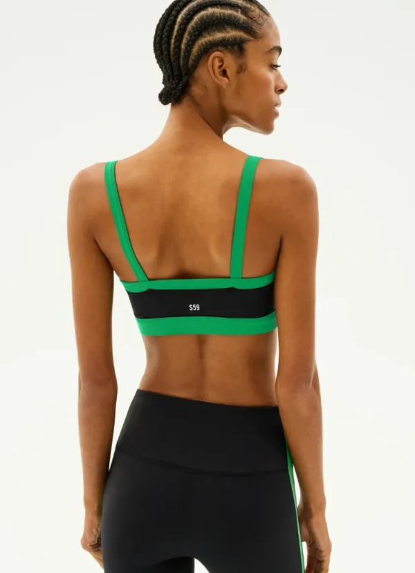 Clearance Splits59 Monah Rigor Bra Black/Grass
