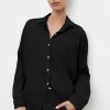 Discount Velvet by Graham u0026 Spencer Mulholland Linen Shirt Black