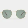 Discount Le Specs Odyssey Gold Khaki