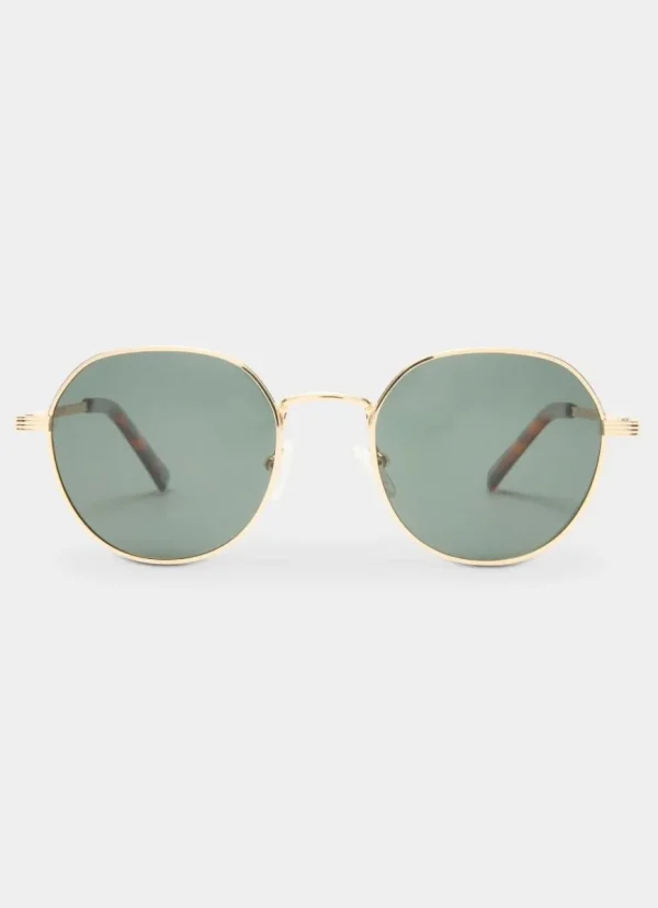 Discount Le Specs Odyssey Gold Khaki
