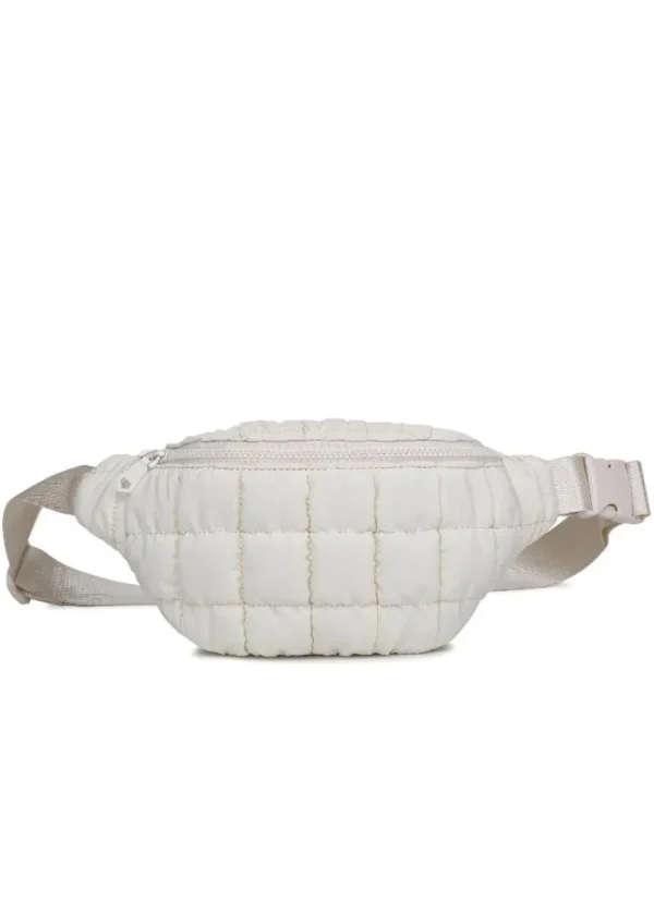 New SOL AND SELENE Resurgence Belt Bag Ivory