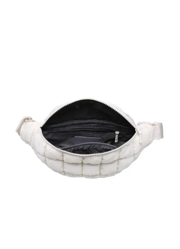 New SOL AND SELENE Resurgence Belt Bag Ivory