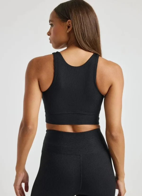 Clearance YEAR OF OURS Ribbed Gym Bra Black