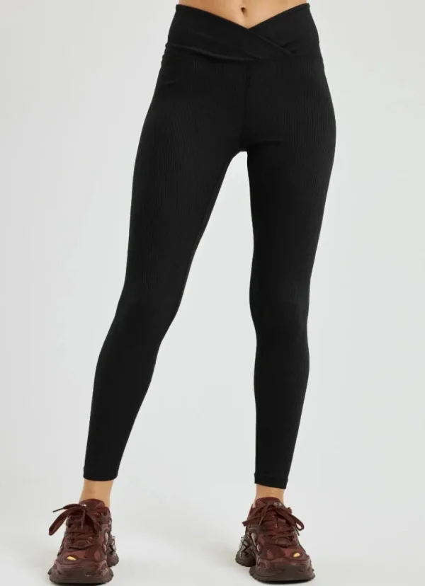 Fashion YEAR OF OURS Ribbed Veronica Legging Black