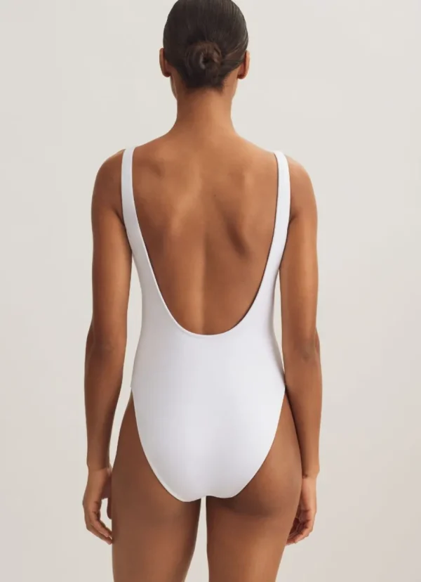 Best Polo Ralph Lauren Scoop Tank One Piece White