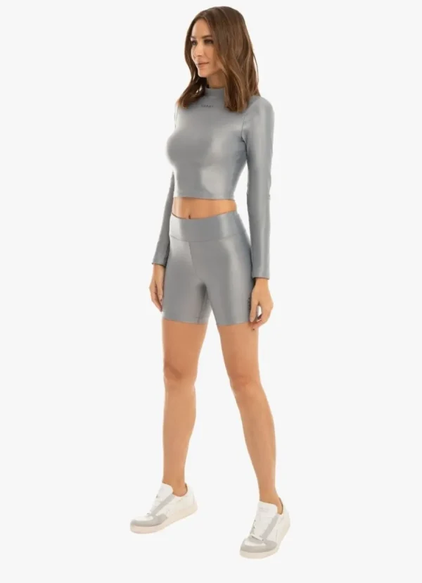 Clearance KORAL Slalom High Rise Infinity Shorts Grey