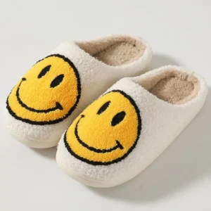 Best Smile Slippers White/Yellow