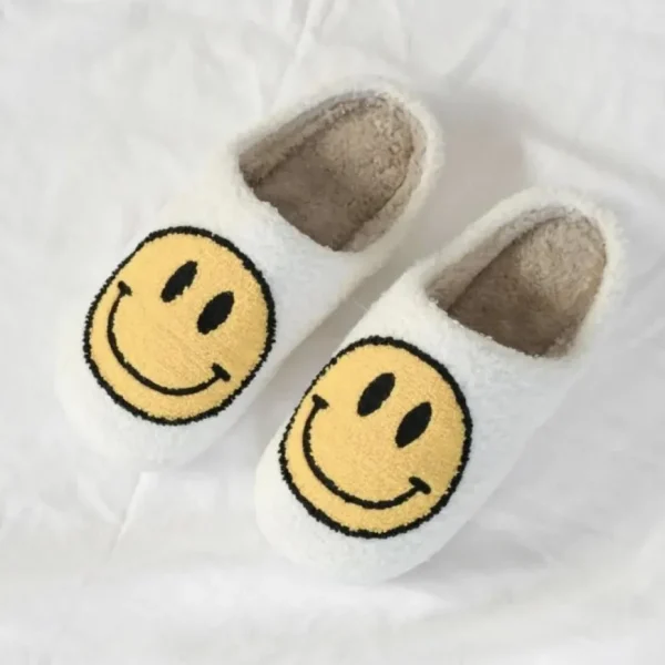 Best Smile Slippers White/Yellow