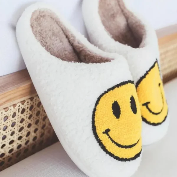 Best Smile Slippers White/Yellow