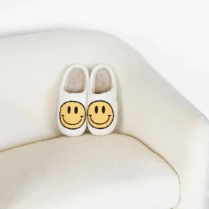 Best Smile Slippers White/Yellow