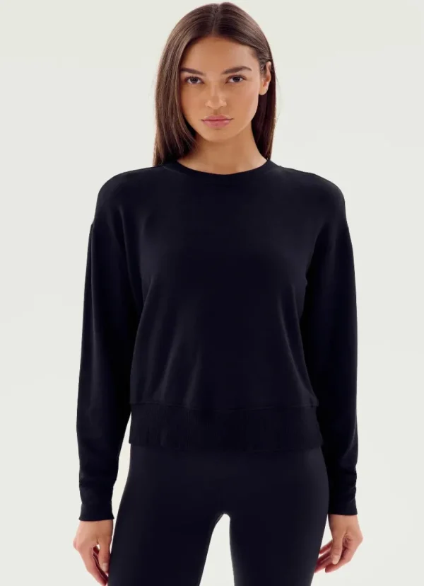 Fashion Splits59 Sonja Fleece Sweatshirt Black