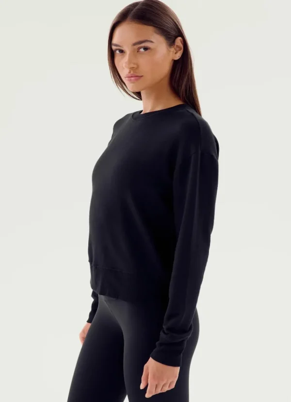 Fashion Splits59 Sonja Fleece Sweatshirt Black