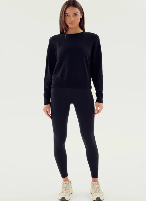 Fashion Splits59 Sonja Fleece Sweatshirt Black
