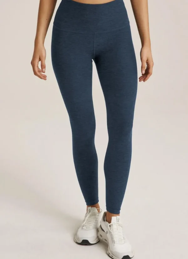 Online Beyond Yoga Spacedye Caught In The Midi High Waisted Legging Nocturnal Navy