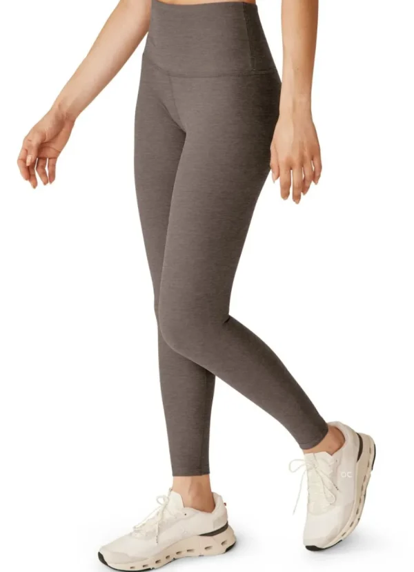 Sale Beyond Yoga Spacedye Caught In The Midi High Waisted Legging Soft Umber Heather