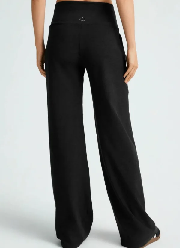Fashion Beyond Yoga Spacedye Laid Back Pant Darkest Night