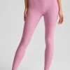 Fashion Beyond Yoga Spacedye Raise The Barre Shirred Legging Pink Haze Heather