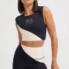 Online P.E Nation Stability Sports Bra Black