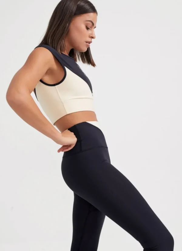 Online P.E Nation Stability Sports Bra Black