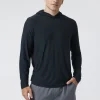 Fashion vuori Strato Tech Hoodie Black Heather