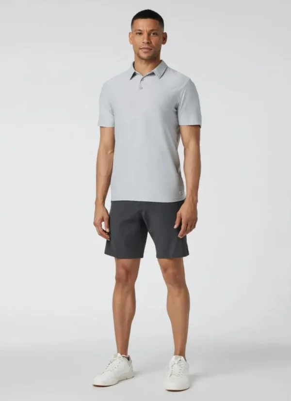 Clearance vuori Strato Tech Polo Platinum Heather