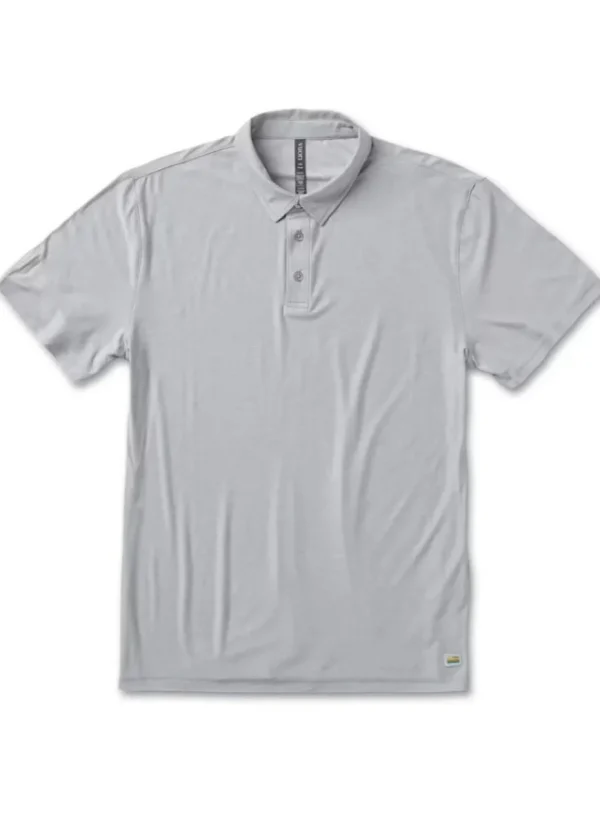 Clearance vuori Strato Tech Polo Platinum Heather
