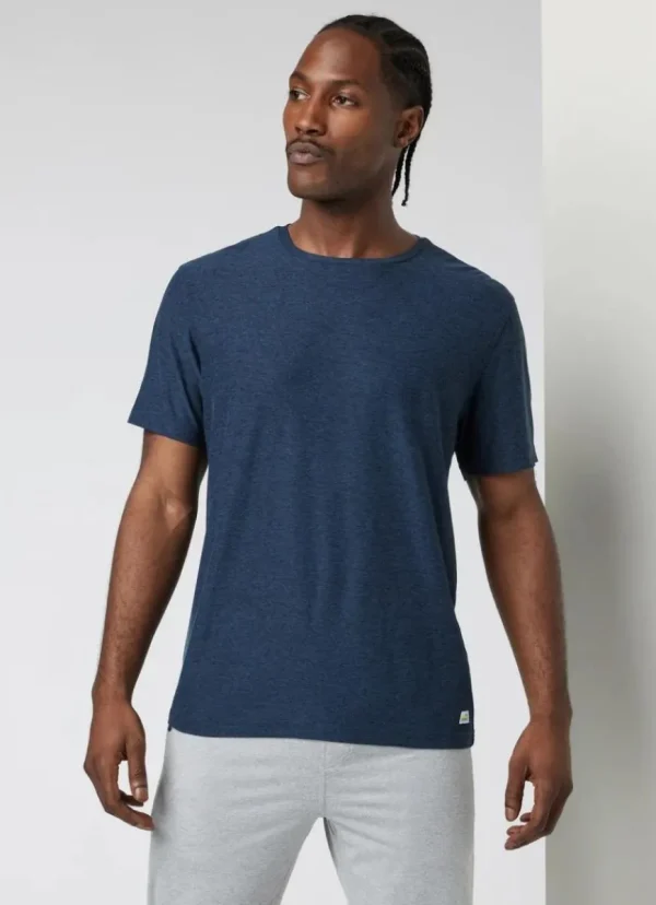 Clearance vuori Strato Tech Tee Navy Heather