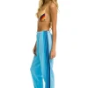 Sale Aviator Nation 5 Stripe Women’s Sweatpants Sky Blue