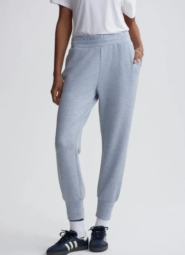 Fashion Varley The Slim Cuff Pant 25” Mid Blue Marl