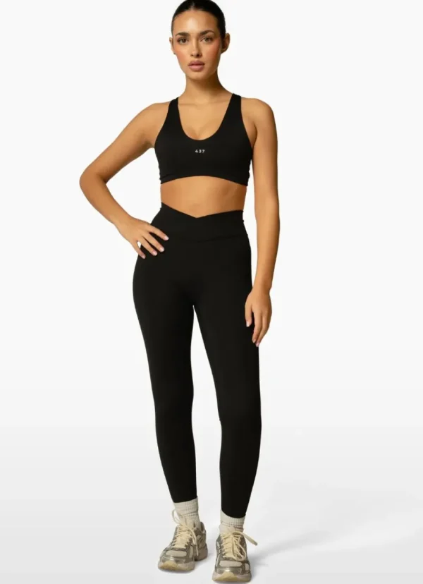 Fashion 437 The V Legging Black/Crème