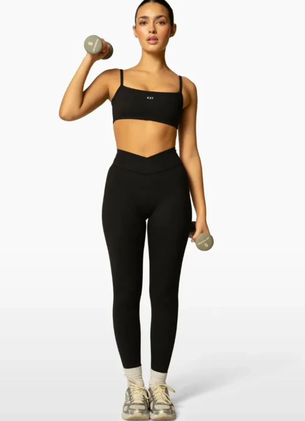 Fashion 437 The V Legging Black/Crème