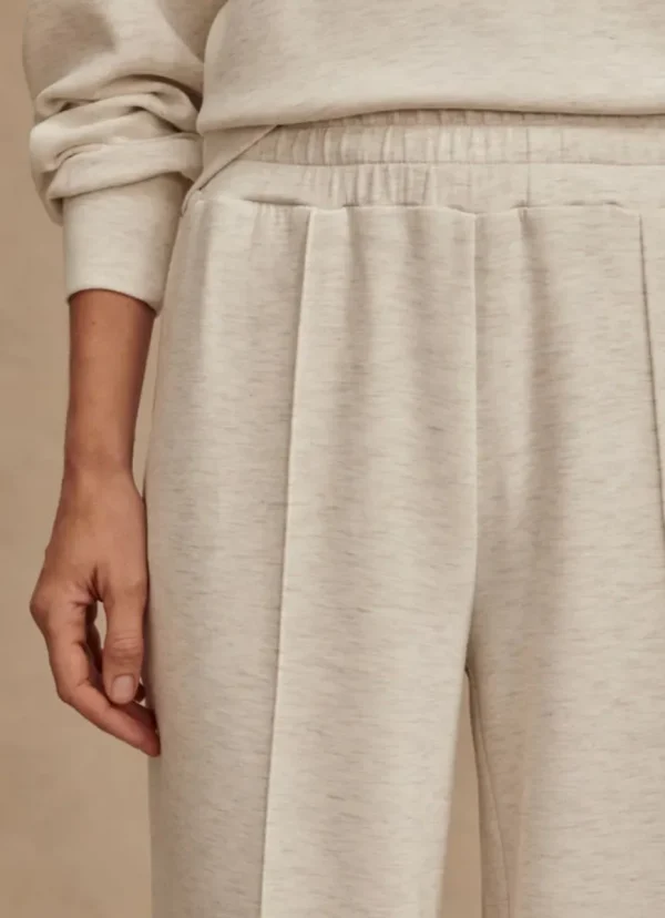 Online Varley The Wide Leg Pant 30” Ivory Marl