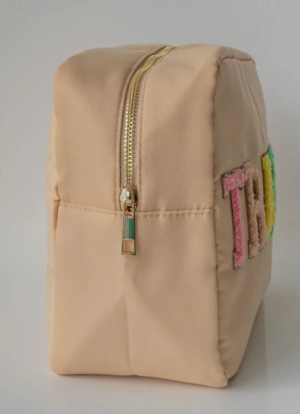 Outlet relevé Travel Large Pouch Sand
