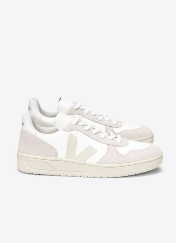 New Veja V-10 Sneaker B-Mesh White/Natural Pierre