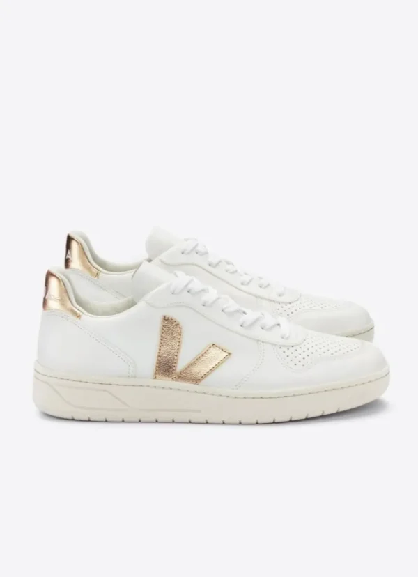 Hot Veja V-10 Sneaker White/Platine