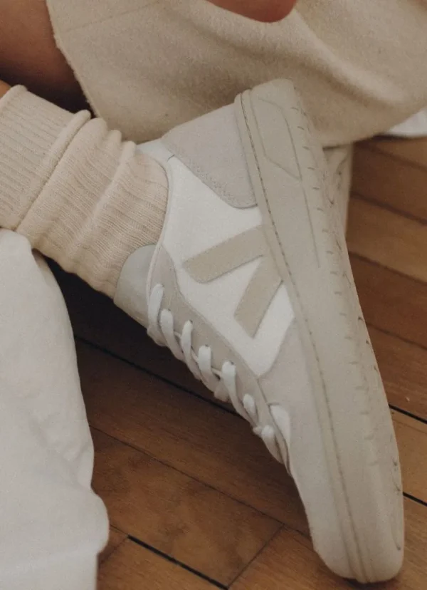 New Veja V-10 Sneaker B-Mesh White/Natural Pierre