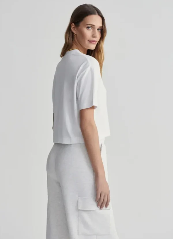 Best Varley Venice Easy Tee White