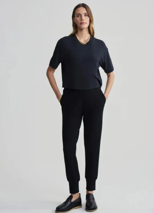 Online Varley Venice Easy Tee Black